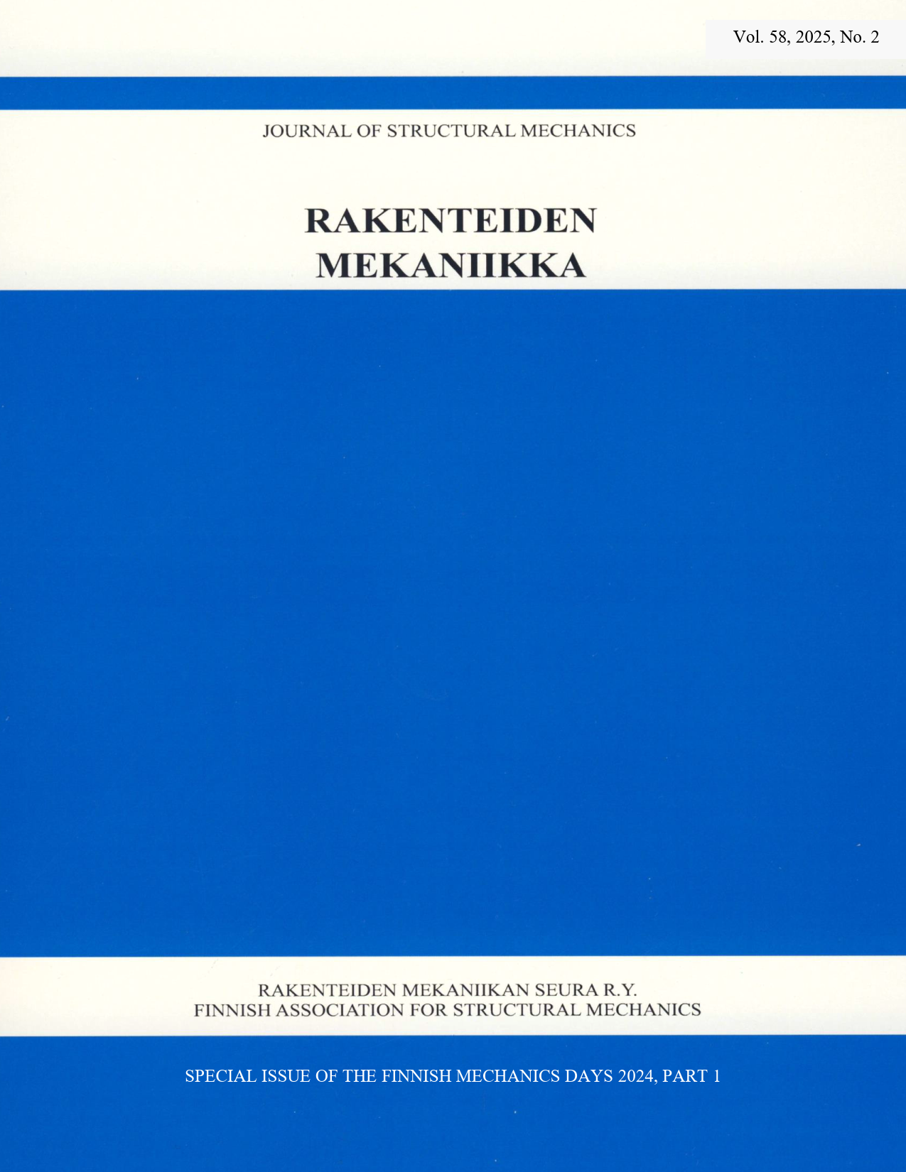 					View Vol. 58 No. 2 (2025)
				