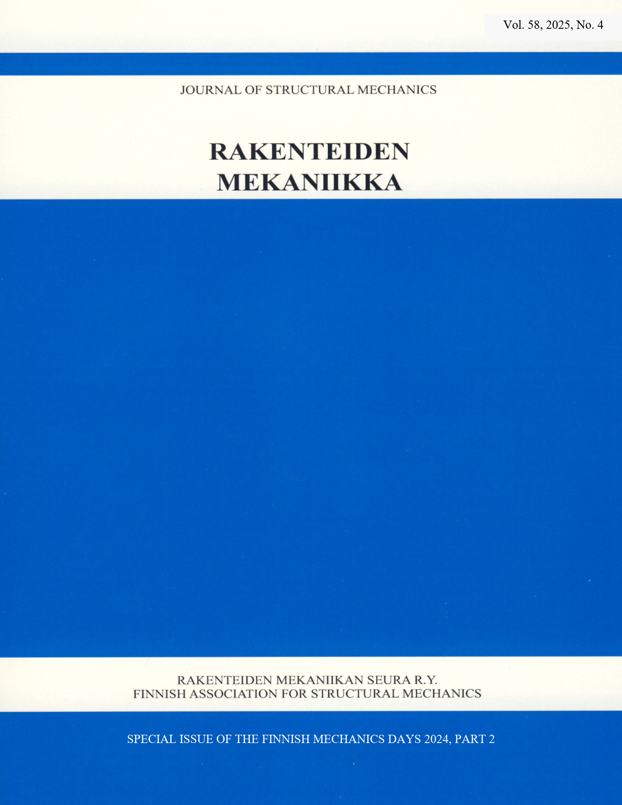 Näytä Vol 58 Nro 4 (2025)